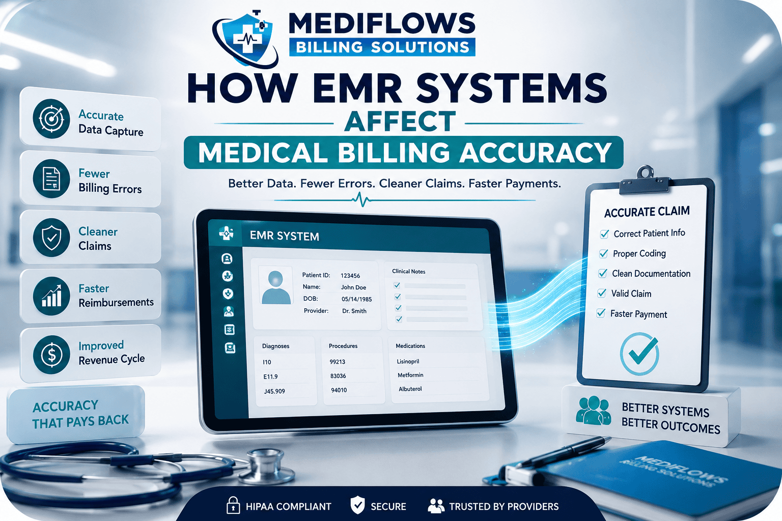 How EMR Systems Affect Medical Billing Accuracy