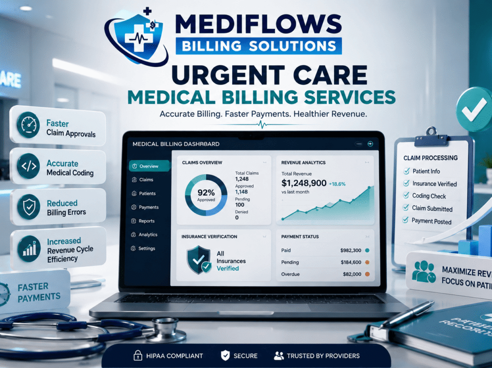 Urgent care medical billing services