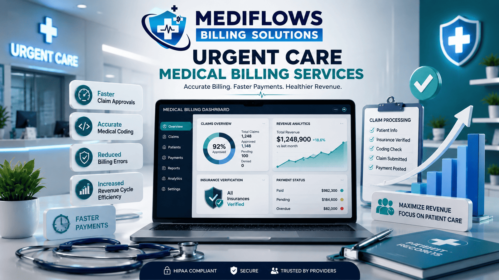 Urgent care medical billing services
