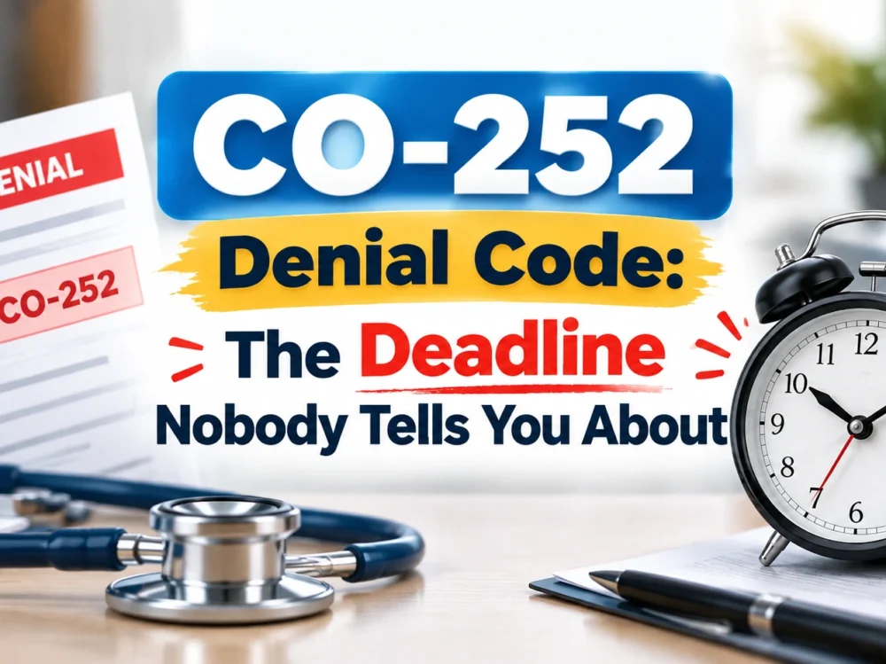 co-252 CO-252 Denial Code: The Deadline Nobody Tells You About