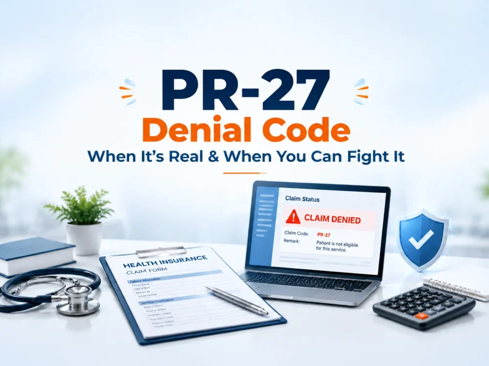 pr-27 pr-27 denial code
